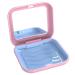 BVN braces box braces box denture box container for dentures container for dentures denture container denture box travel (pink)