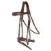 HORZE Horse Bridle Sion English Noseband Bridle and Reins Brown C (C) Thoroughbred Brown