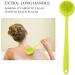 Soft Silicone Body Brush with Long Handle - Best Back Bath Shower Massage Tool for Exfoliating - Buy Online on GoSupps.com