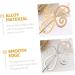 FOMIYES 20 Sets Hairpin Metal Hair Clips for Women Womens Hair Accessories Hair Clips Metal Hair Barrettes for Women Medium Hair Clips for Women Tiaras for Girls Miss Stick Alloy Emptiness - Buy Online on GoSupps.com