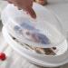 Cabilock 1pc Steamer Dumpling Container with Lid Microwave Cooking Pot Fish Steaming Holder Microwave Cookware Oval Fish Pan Microwave Containers Food Grade Pp Rice Microwave Dish White White 32.7x18.6cm - Buy Online on GoSupps.com