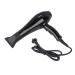 Hair Dryer Negative Ionic Blow Dryer Set Fast Drying High Speed Hair Blow Dryer Heat Hairdryer Powerful for Home Use Black