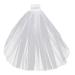 FRCOLOR First Communion Veil for Girls 16 Inch Short Veil with Hair Comb Peal Wedding Flower Girl Veil Hair Accessories for Girls