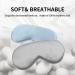 2 Pack Lonfrote Children Eye Mask Set - Blue & Grey Silk Sleep Mask for Kids - Travel & Relaxation Essential - Buy Online on GoSupps.com