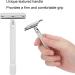 Buy Manual Razor - Vintage Haircut Razor with Unique Structured Handle for Home and Salon Use - Buy Online on GoSupps.com
