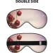 Shop Merry Christmas Printed Soft Eye Mask Zero Eye Pressure Travel Blackout Eye Mask for Perfect Sleep - Buy Online on GoSupps.com