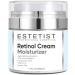 Face Moisturizer 2,5% Organic Retinol Cream with Hyaluronic Acid - Anti Aging, Wrinkles & Fine Lines