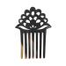 Marycrafts Lotus Flower Buffalo Horn 7 Prongs Hair Fork Side Comb Pin Accessory (MultiColor) - Buy Online on GoSupps.com