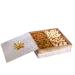 Jaiccha Ghasitaram Wooden Metal Box of 4 Dryfruits|Gift for Diwali Gifts Holi Rakhi Valentine Christmas Birthday Anniversary Her Him|