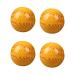 Lurrose 4 pieces of health ball from sea pasture bathing balls from Harz Chinese health balls body massage fascia release finger muscle trainer horns penalty natural resin synthesis