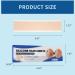 Silicone Scar Sheets for Treatment & Removal - Reusable, Professional Grade - C-Section, Surgery, Acne, Keloid - 1.6x6 (4 Pack) - Buy Online on GoSupps.com