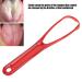 Buy Portable Tongue Brush - Hygienic Tongue Spatula for Fresh Breath (Red) | International Shipping Available - Buy Online on GoSupps.com