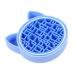 2 1 Makeup Brush Storage Box Brush Pad Rack 2 in 1 Brush Mat Holder Makeup Brush Stand Brush Scrubber Holder Makeup Brush Cleaner Pad Makeup Brush Holder Makeup Brush Cleaner Mat 11x2.5cm blue