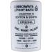 Buy Brown's Original Medicated Foot Bath (8oz) - Soothing Relief for Tired Feet | International Shipping Available - Buy Online on GoSupps.com