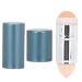 Oil Absorbing Roller for Women Girls Effective Oil Removing Volcanic Stone Facial Roller for Forehead Nose Eyes Reusable Easy Cleaning Face Roller for Face Massage(Oil-absorbing roller-dumb blue)