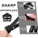 UILYNIU Nail Clippers Angled Head Nail Clippers for Thick Nails Toe Nail Clippers Large Wide Jaw Nail Clipper Ergonomic Toenail Clipper Long Handled Toenail Clipper for Men and Women (Black) - Buy Online on GoSupps.com
