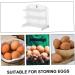 Kitchen Accessories Clear Egg Multi-layer Tray Household Storage Kitchen Container re-usable - Buy Online on GoSupps.com