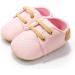 Baby Girls Boys Anti-Slip Oxford Loafer Flats | First Walking Shoes Sneakers | PU Leather 6-12 Months (Pink) - Buy Online on GoSupps.com