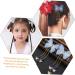 FRCOLOR 3 Pairs hanfu butterfly headdress tassel hair clips kimono hair accessories hair barrettes hairpin with tassel hanfu hair clip fabric hairpin jewelry temperament child alloy - Buy Online on GoSupps.com