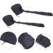 SOESFOUFU 2pcs Dry Hair Hats Thermal Delicate Hats Portable Blow Dryer Practical Hats 190t Black - Buy Online on GoSupps.com