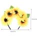 Mikinona Sun Headband Decorative Hairband Sunflower Headband Women Headdress Party Hairband Pattern Headdress Party Hair Clasp Sunflower Hair Hoop Sunflower Hair Clasp - Buy Online on GoSupps.com