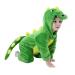 Yaphets Mall Baby Infant Dinosaur Onesie Baby Romper Jumpsuit Flannel Dinosaur Pattern Costume 24-30 M