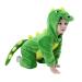 Yaphets Mall Baby Infant Dinosaur Onesie Baby Romper Jumpsuit Flannel Dinosaur Pattern Costume 18-24 Months