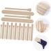 Beaupretty 400 PC Waxed Wooden Sticks - Wax Applicator Spatula for Makeup & Home Accessories - Buy Online on GoSupps.com