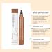 Hengxuan 4point waterproof eyebrow pencil ultrafine lines for natural hairlike eyebrows longlasting and smudgeproof daily makeup fast drying and sweatresistant Dark Brown - Buy Online on GoSupps.com