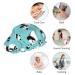 Cute Panda Shower Cap - Reusable Double Layer Bath Cap for Women | Waterproof & Elastic with PEVA Lining (1 piece) - Buy Online on GoSupps.com