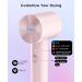 Shop High-Speed Ionic Hair Dryer - 110 000 RPM Lightweight & Low Noise - Perfect for Travel (Baby Pink - Buy Online on GoSupps.com