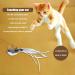Interactive Cat Toy - Magic Wand & Flying Bird for All Cats | Suction Cup Simucatstick Toy - Buy Online on GoSupps.com