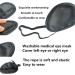 Monocular Black Eye Patch - Washable Medical Eye Patch for Amblyopia & Pirate Costume | Ideal for Adults & Children - Buy Online on GoSupps.com