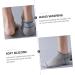 Inner Height Socks - Height Increase Insoles & Gel Pads for Comfort | Light Grey Pure Cotton Shoe Inserts - Buy Online on GoSupps.com