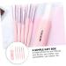 DOITOOL 1set Set Eye Shadow Brush Set Makeup Brush Make up Kit Eye Makeup Kits Eyelash Kit Lash Kits Makeup Brish Holder Eyeliner Brush Kit Eyes Beauty Tools Pink Plastic Abs - Buy Online on GoSupps.com