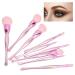 Premium Pink Makeup Brush Set - Soft Hair Comfortable Grip for Eye Shadow & Highlight - Ideal for Beauty Salon & Daily Makeup - Buy Online on GoSupps.com
