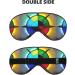 Unisex Adjustable Blackout Sleep Eye Mask - Shine in All Directions | Perfect for Travel Yoga Office & Naps - International Shipping - Buy Online on GoSupps.com
