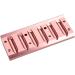 Water Drop Lipstick Mold - DIY Cosmetic Tool for Lip Balm & Rouge (6 Holes) | Ideal for Crafting & Manufacturing - Buy Online on GoSupps.com