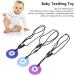 Silicone Bite Ring Toys for Babies - 3-Part Set | Soft Fun Portable Chewing Soothers - Buy Online on GoSupps.com