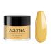 Aokitec 28g Dip Powder Lemon Yellow Fashion Color Nail Dipping Powder French Powder Pro Collection System Nail Art Starter Manicure Salon DIY at Home Odor-Free&Long-Lasting No Needed Nail Lamp