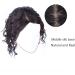 Curly Real Hair Crown Topper | Clip-In Wiglet for Women | 5x5.5 | Natural Black Hair Part | Perfect for Thin Hair - Buy Online on GoSupps.com