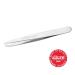 Tweezerman Stainless Steel Slant Tweezer - Platinum Silver Eyebrow Tweezers for Women and Men - Buy Online on GoSupps.com