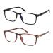 Vecien blue light filter glasses computer glasses PC Gaming Anti UV400 Women and men without strength reflective black / brown tortoise