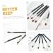 Baluue 100 Pcs Eye Shadow Brush Eye Applicator Salon Makeup Diffuser Thin Eyeliner Brush Artificial Fiber - Buy Online on GoSupps.com