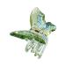 AJOIDR Transparent Butterfly Shape Hair Claw Side Braids Woman Skincare Makeup Washing Face Hair Clip Wedding Party Hair Claw Green