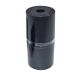 Cosmetic pencil double sharpener black/clear glass