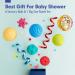 Montessori Sensory Balls for Babies 6-12 Months | Baby Rattle & Textured Hand Catching Toys for Toddlers 1-3 | Colorful Balls for Baby Development 3-6 9 Months Old - Buy Online on GoSupps.com