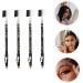 FRCOLOR 12 Pcs Two-in-one Eyebrow Pencil Wire Pulling Tools Grey Eyeliner Eyebrow Drawing Pencils Miss Spool - Buy Online on GoSupps.com