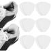 Shoe Heel Repair  8 Pcs White Self-Adhesive Heel Hole Patch for Back of Sports Shoes  Leather Shoes and High Heels. 4 Pair White