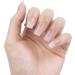 LADYING 24 Pcs Gradient Soft Gel False Nails Square Short Gel Handmade Press on Nails French Pattern White Fake Nails Short with Nail File Squoval Stick on Nails for Women Nails Art gel gradient& white1 - Buy Online on GoSupps.com